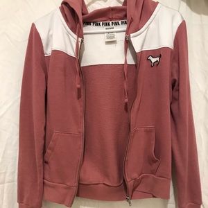 Pink hoodie